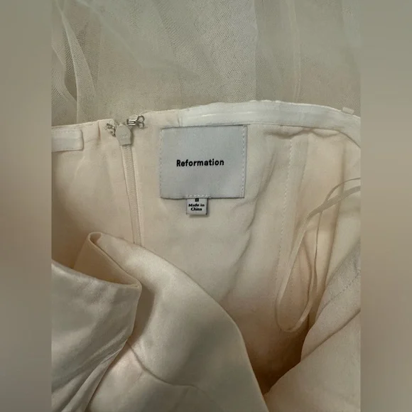 NWOT Reformation Alouette Dress Size 8 - Picture 5 of 6